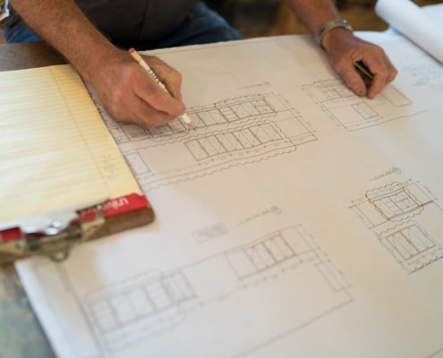 kitchen blueprint design