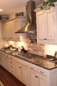 custom cabinetry with granite countertops